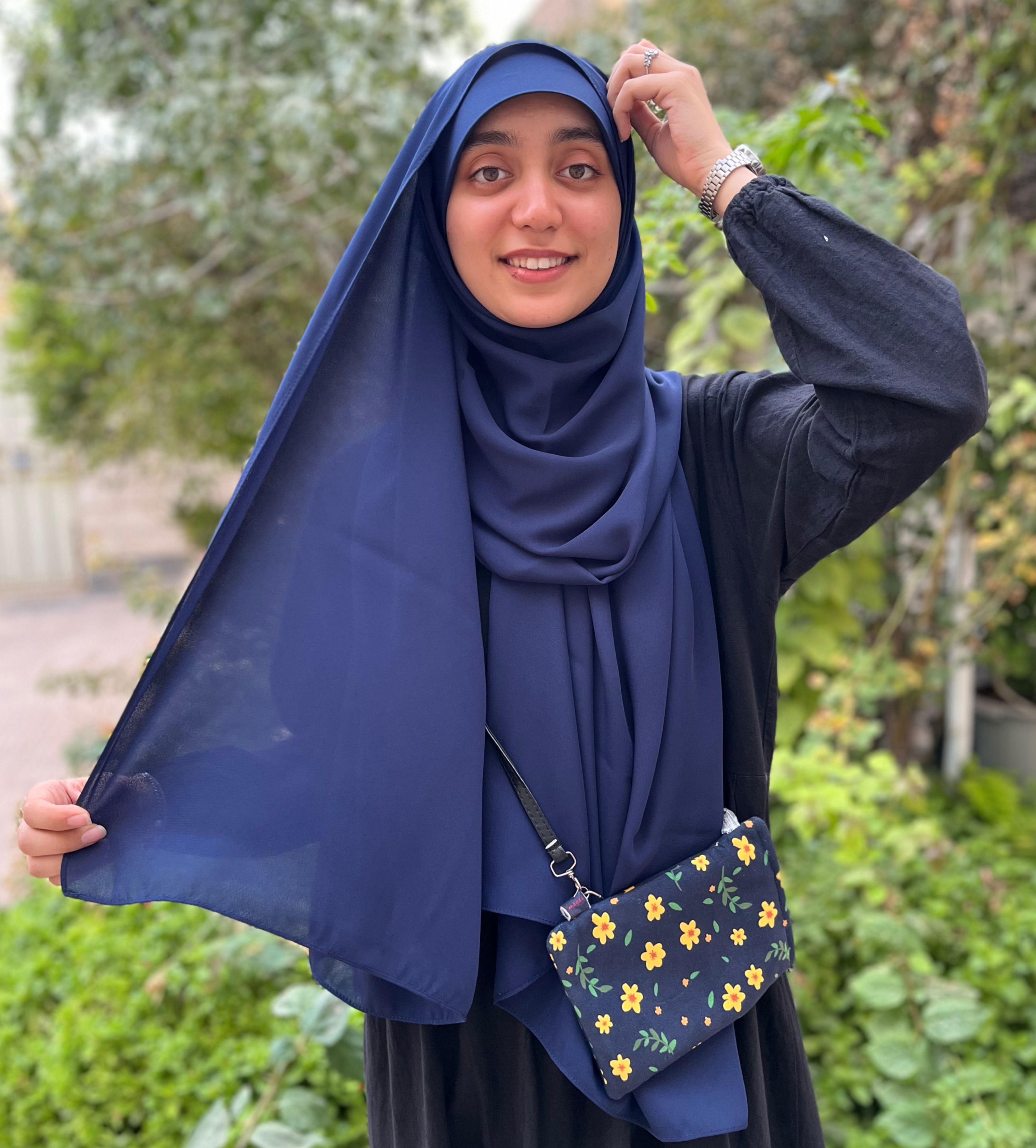 هدشال ثمین سرمه ای