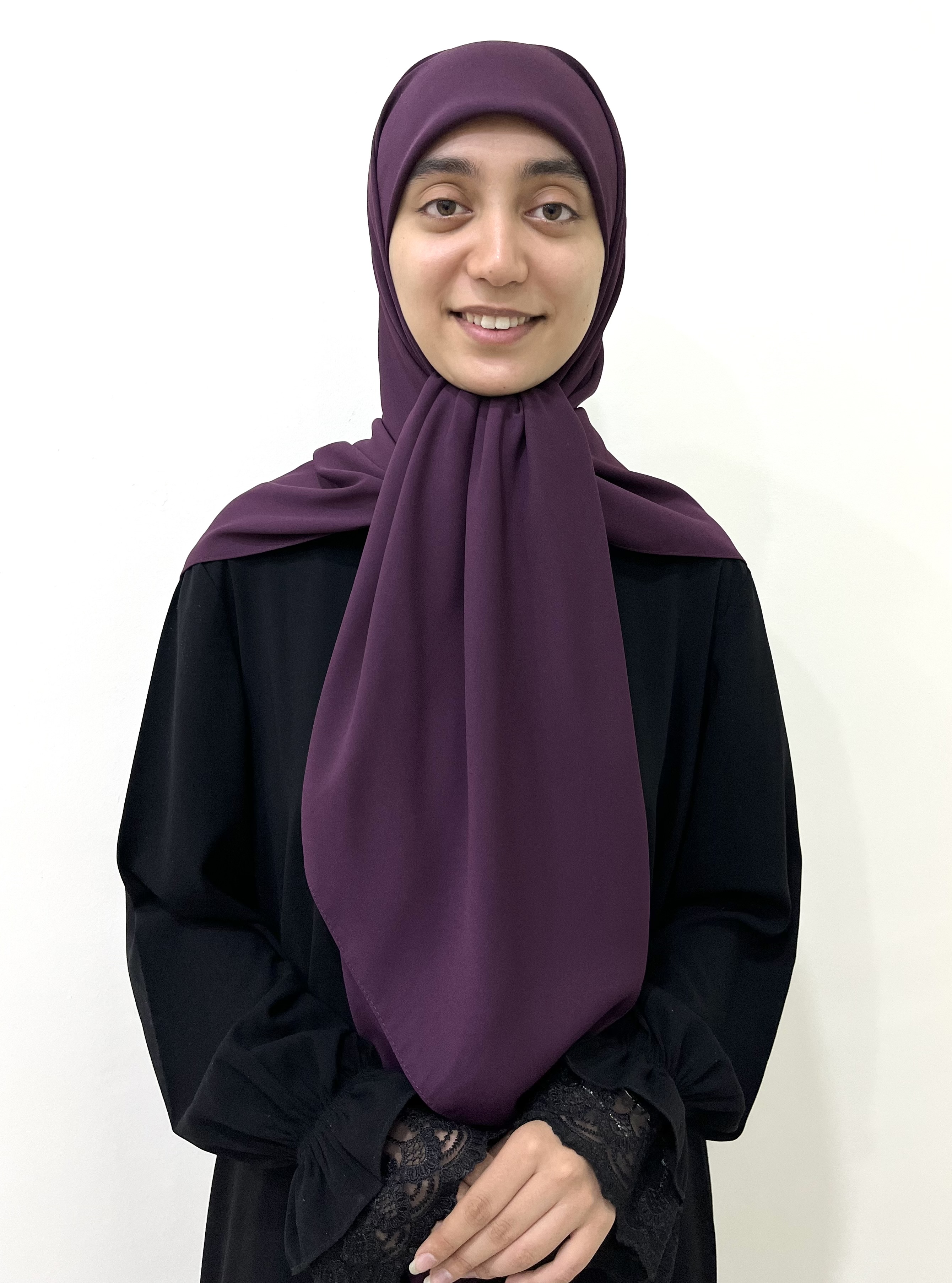 روسری ثنا بادمجونی